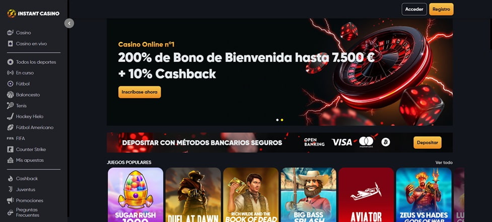 Instant casino